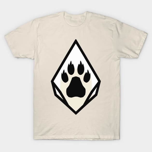 paw print logo T-Shirt by ohyeahh